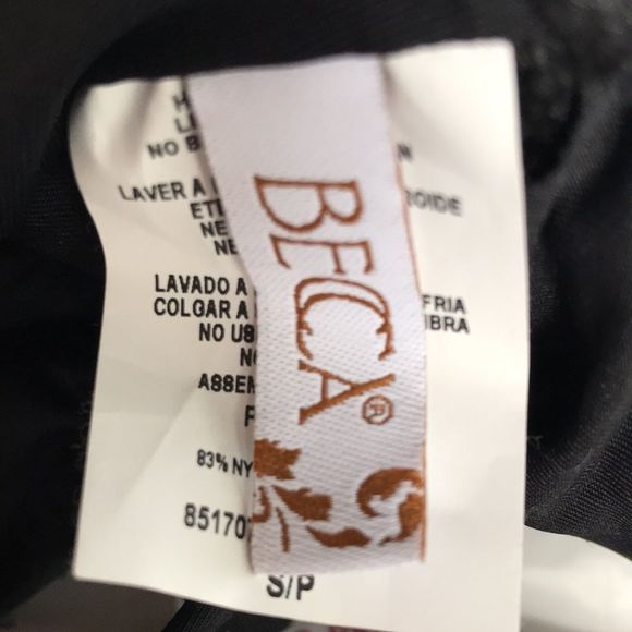 🆕BECCA Double Tie Front One Piece Swimsuit! NWT - Picture 5 of 8